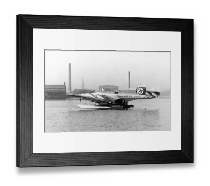 Framed Print : Blohm und Voss Ha139 V2 D-AMIE Nordmeer Framed Print : Blohm und Voss Ha139 V2 D-AMIE Nordmeer