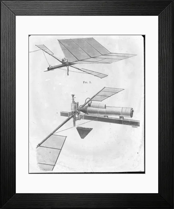 Framed Print : Hargraves models 1889 Framed Print : Hargraves models 1889