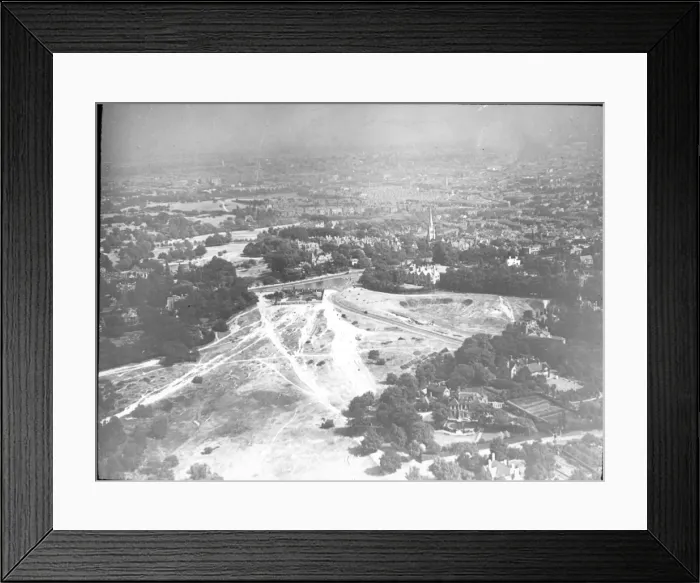 Framed Print : An aerial view of Hampstead Heath Framed Print : An aerial view of Hampstead Heath