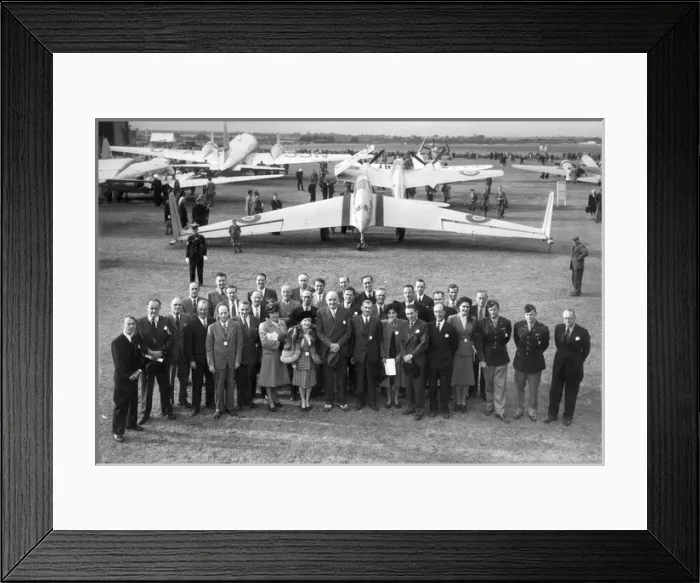 Framed Print : Delegates from the 1947 Anglo-American Conference Framed Print : Delegates from the 1947 Anglo-American Conference