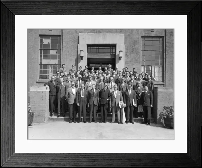 Framed Print : American delegates from the 1947 Anglo-American Conference Framed Print : American delegates from the 1947 Anglo-American Conference
