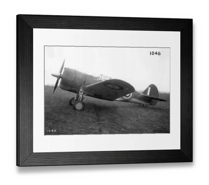 Framed Print : Curtiss Model 75 Mohawk AR644