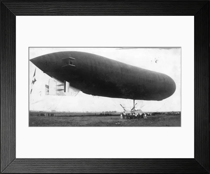 Framed Print : Zodiac DArlandes airship Framed Print : Zodiac DArlandes airship