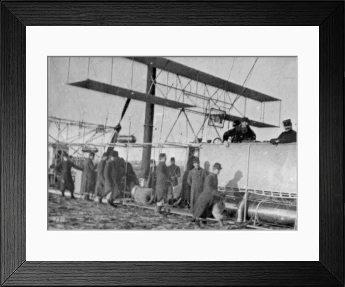 Framed Print : Zodiac Commandant Coutelle airship Framed Print : Zodiac Commandant Coutelle airship