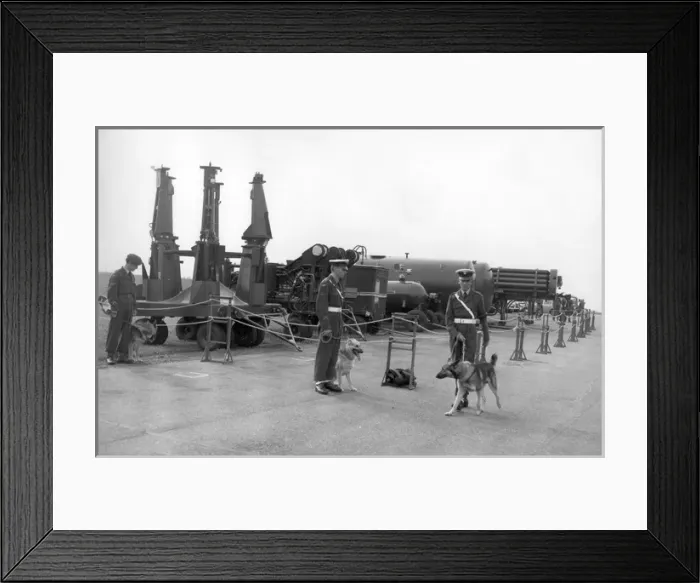 Framed Print : The launcher and fuelling equipment - Thor missile Framed Print : The launcher and fuelling equipment - Thor missile