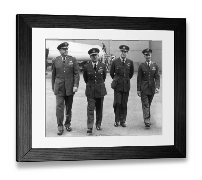 Framed Print : The first Thor missile for the RAF at Feltwell Norfolk Framed Print : The first Thor missile for the RAF at Feltwell Norfolk