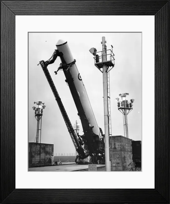 Framed Print : Thor IRBM of the RAF Framed Print : Thor IRBM of the RAF