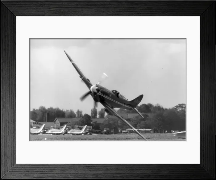 Framed Print : Supermarine Spitfire FRXIVC G-FIRE / NH904 Framed Print : Supermarine Spitfire FRXIVC G-FIRE / NH904