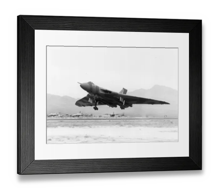 Framed Print : Avro Vulcan B2 of No 44 (Rhodesia) Squadron RAF Waddington Framed Print : Avro Vulcan B2 of No 44 (Rhodesia) Squadron RAF Waddington