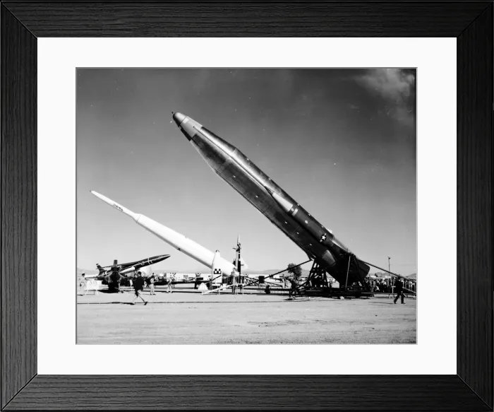Framed Print : Convair Atlas on display at Las Vegas Framed Print : Convair Atlas on display at Las Vegas