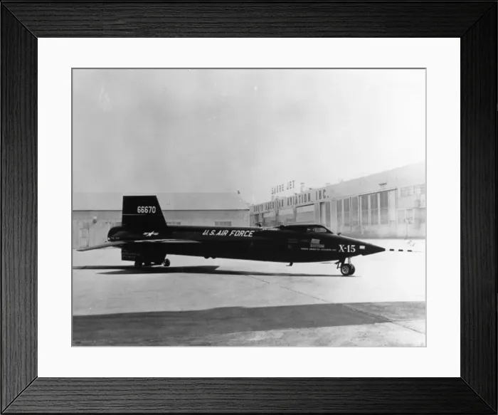 Framed Print : North American X-15 56-6670 Framed Print : North American X-15 56-6670