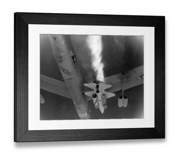 Framed Print : Boeing B-52B mothership carrying a North American X-15 Framed Print : Boeing B-52B mothership carrying a North American X-15