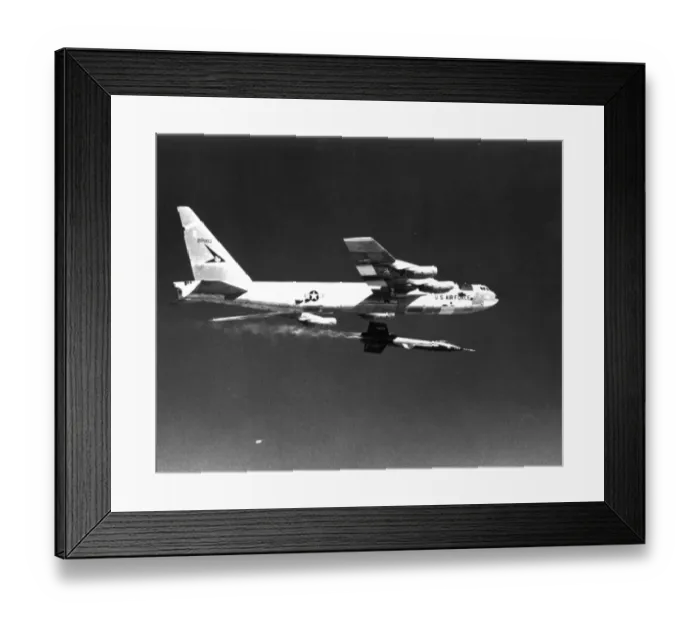 Framed Print : North American X-15 56-6670 launched Framed Print : North American X-15 56-6670 launched