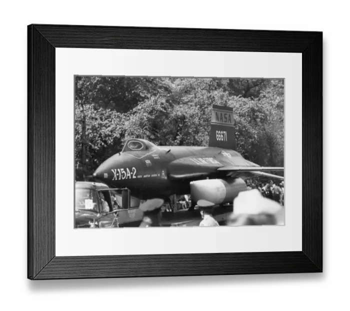 Framed Print : North American X-15A-2 56-6671 gets a lift on a lorry Framed Print : North American X-15A-2 56-6671 gets a lift on a lorry