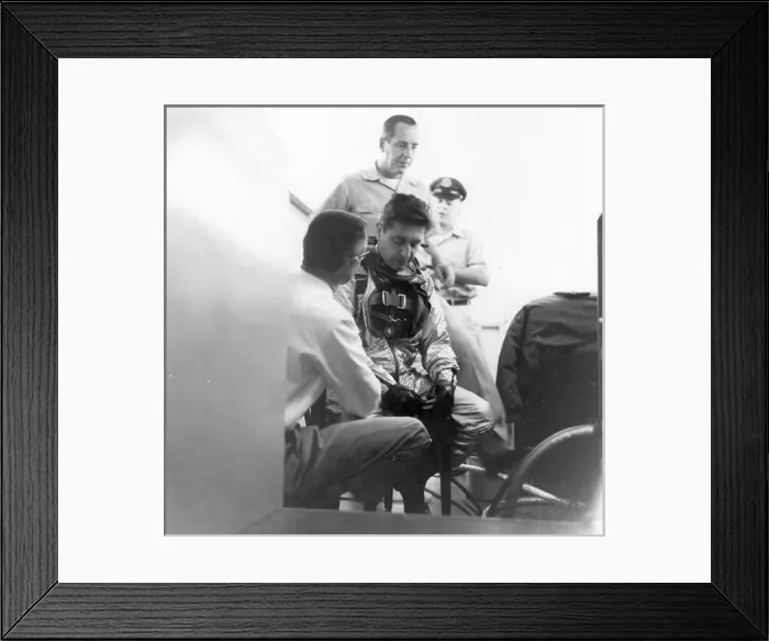 Framed Print : NASA pilot Scott Crossfield (1921-2006) Framed Print : NASA pilot Scott Crossfield (1921-2006)