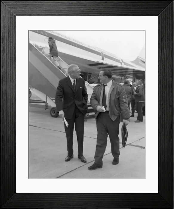 Framed Print : Freddie Page and Brian Trubshaw Framed Print : Freddie Page and Brian Trubshaw