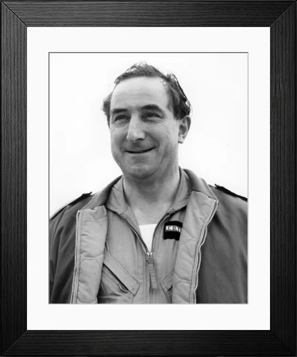 Framed Print : Test pilot Ernest Brian Trubshaw CVO CBE OBE (1924-2001) Framed Print : Test pilot Ernest Brian Trubshaw CVO CBE OBE (1924-2001)