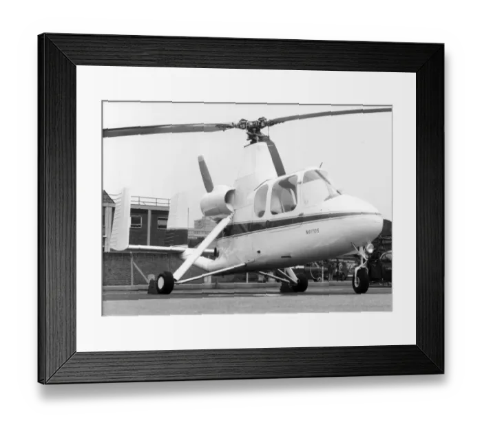 Framed Print : Air & Space 18A autogiro N61705 Framed Print : Air & Space 18A autogiro N61705