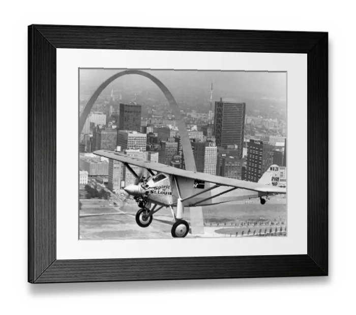 Framed Print : A replica of the Ryan monoplane Spirit of St Louis N-X-211 Framed Print : A replica of the Ryan monoplane Spirit of St Louis N-X-211