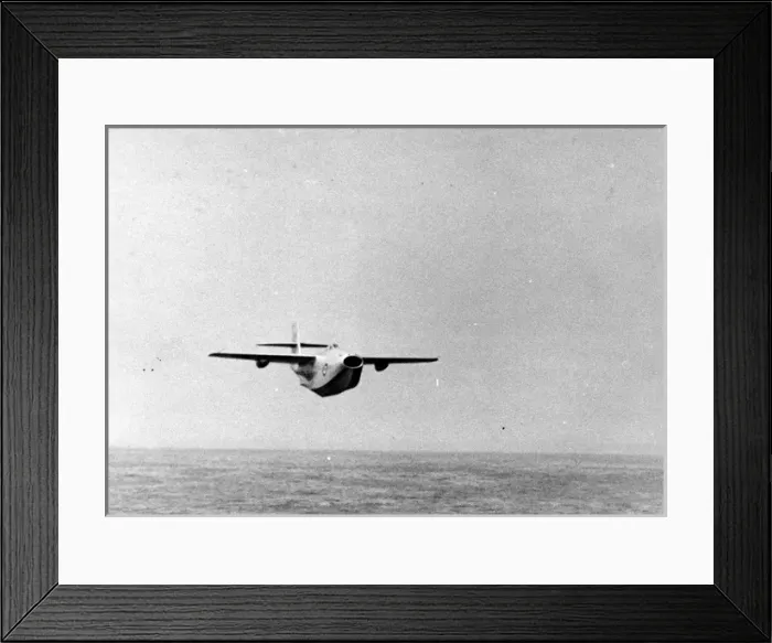 Framed Print : The first prototype Saunders-Roe SR A / 1 TG263 30 July 1947 Framed Print : The first prototype Saunders-Roe SR A / 1 TG263 30 July 1947