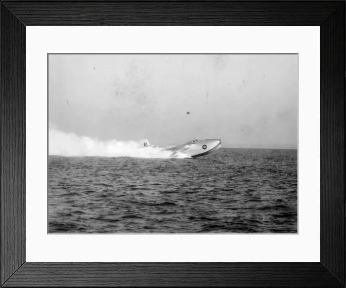 Framed Print : Saunders-Roe SR A / 1 probably the third aircraft TG271 Framed Print : Saunders-Roe SR A / 1 probably the third aircraft TG271