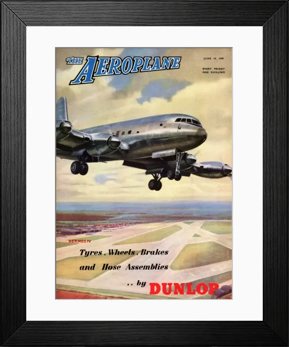 Framed Print : Front cover of The Aeroplane Framed Print : Front cover of The Aeroplane