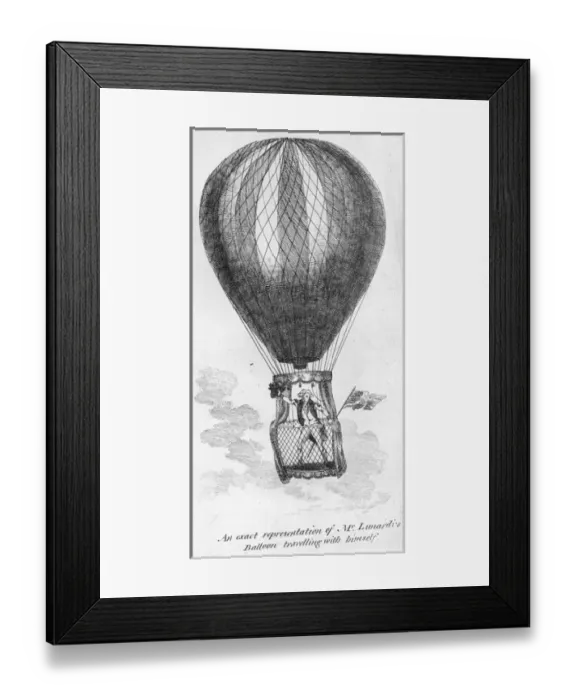Framed Print : An Account of the Aerial Voyages in Scotland Framed Print : An Account of the Aerial Voyages in Scotland