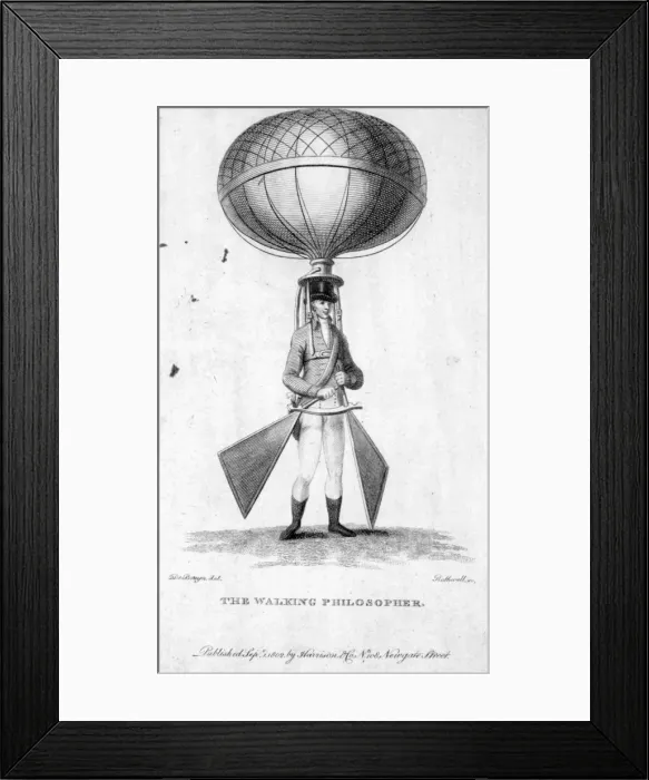 Framed Print : The walking philosopher Framed Print : The walking philosopher