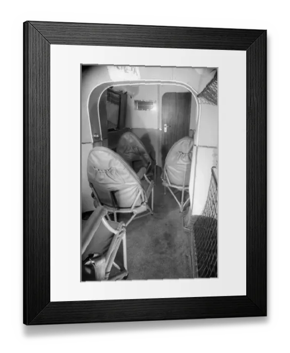 Framed Print : Interior of the four-seat civil Supermarine Sea Otter G-AID Framed Print : Interior of the four-seat civil Supermarine Sea Otter G-AID