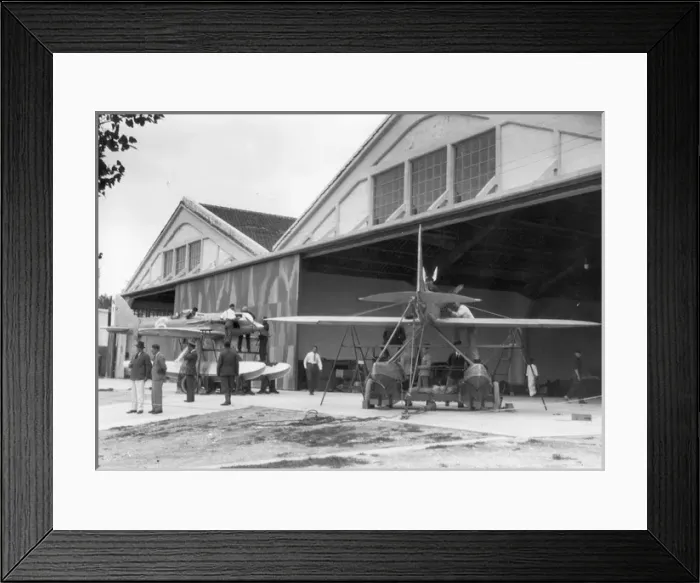 Framed Print : Supermarine S5s including N219 at Venice in 1927 Framed Print : Supermarine S5s including N219 at Venice in 1927