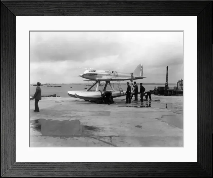 Framed Print : Supermarine S5 N220 at Calshot Framed Print : Supermarine S5 N220 at Calshot
