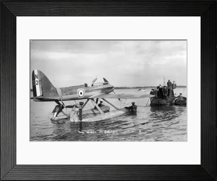 Framed Print : Supermarine S5 N220 at Calshot Framed Print : Supermarine S5 N220 at Calshot