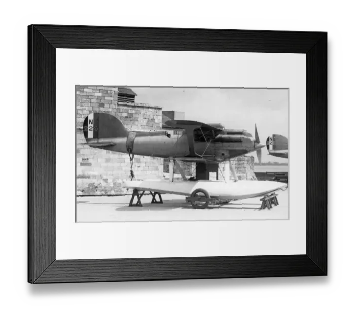 Framed Print : Gloster IV N224 at Calshot prior to Venice in 1927