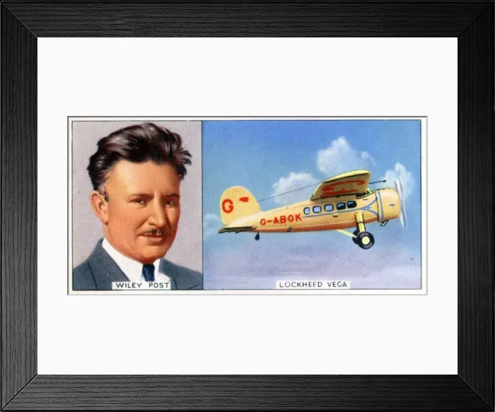 Framed Print : Wiley Post Framed Print : Wiley Post