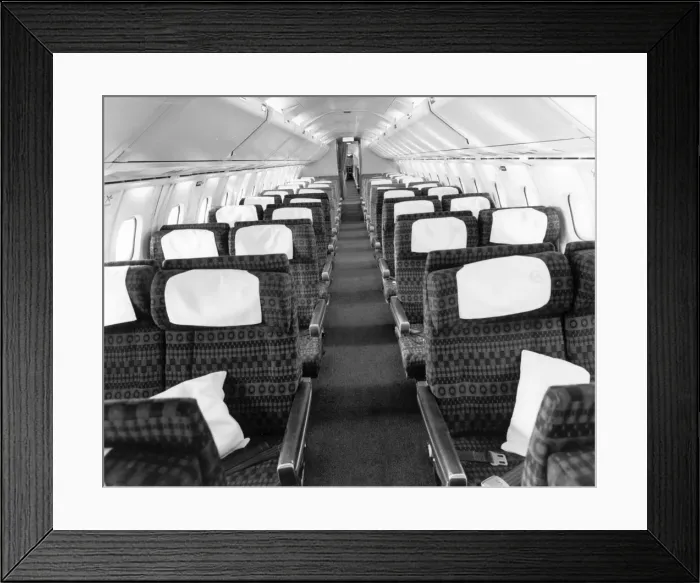 Framed Print : Concorde cabin Framed Print : Concorde cabin