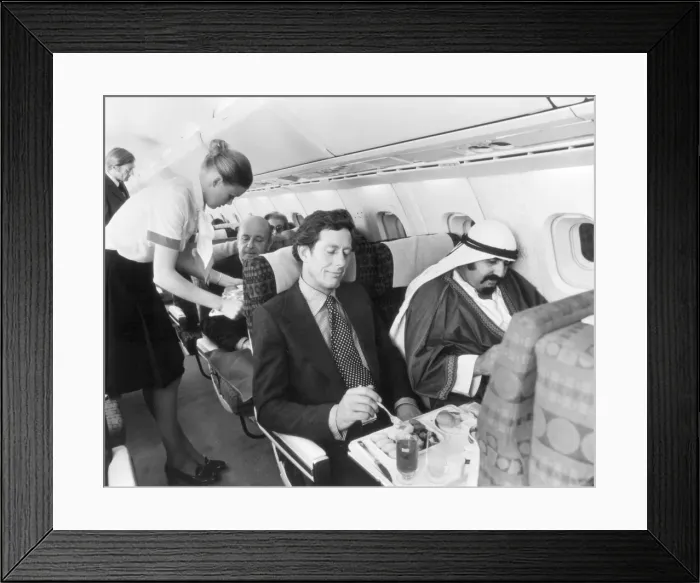 Framed Print : Concorde cabin Framed Print : Concorde cabin