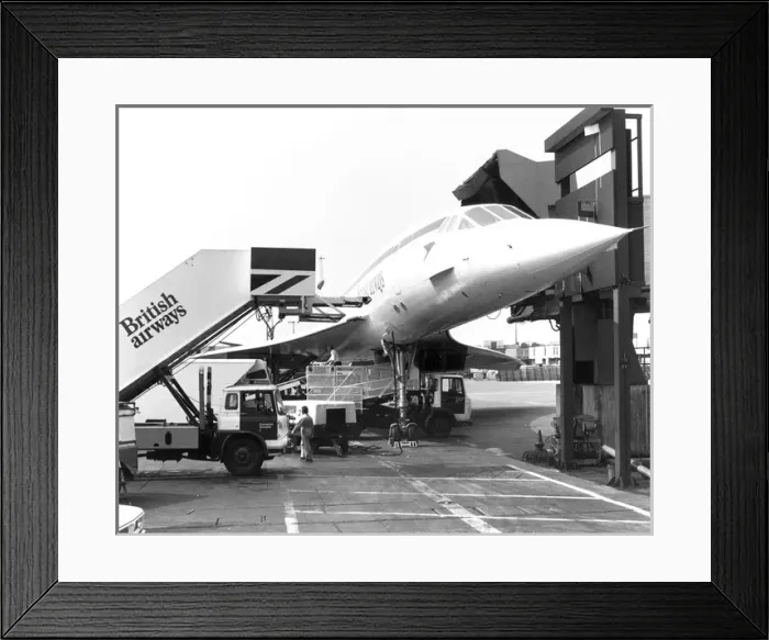 Framed Print : British Airways Concorde Framed Print : British Airways Concorde