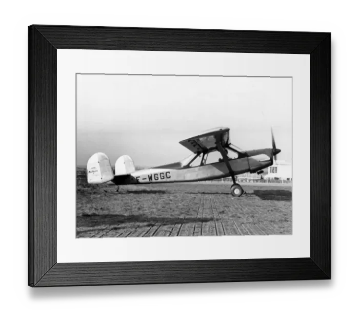 Framed Print : Avions Max Holste MH-152 F-WGGC Framed Print : Avions Max Holste MH-152 F-WGGC
