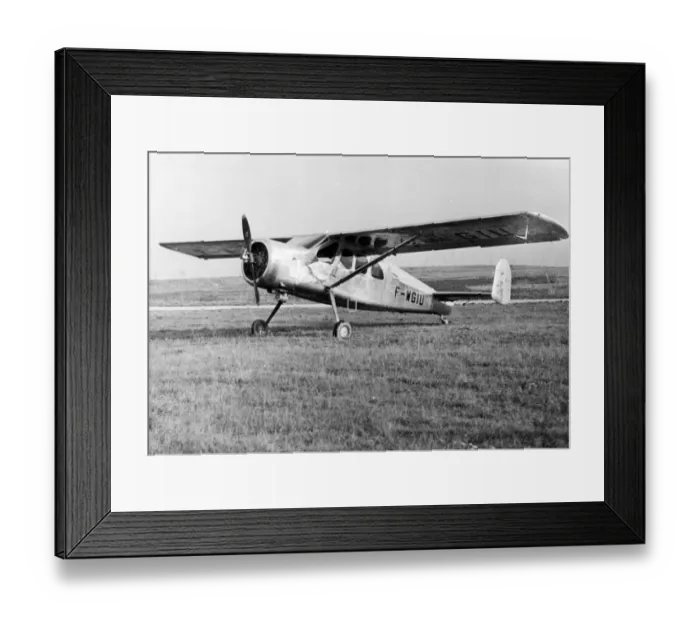 Framed Print : Avions Max Holste MH-1521 Broussard F-WGIU Framed Print : Avions Max Holste MH-1521 Broussard F-WGIU