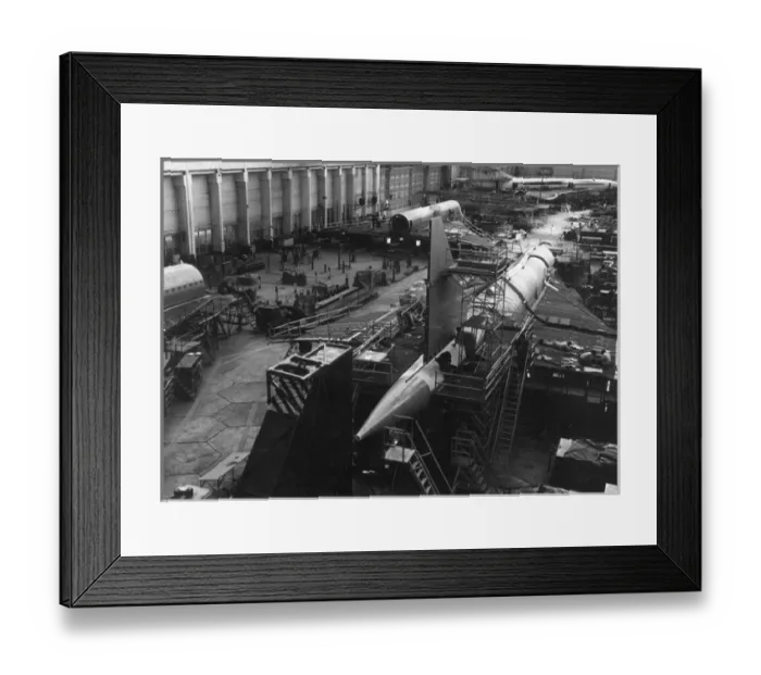 Framed Print : The Concorde production line at Toulouse Framed Print : The Concorde production line at Toulouse