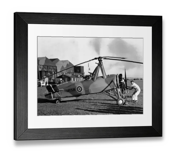 Framed Print : Avro 671 Cierva C30A HM561 Framed Print : Avro 671 Cierva C30A HM561
