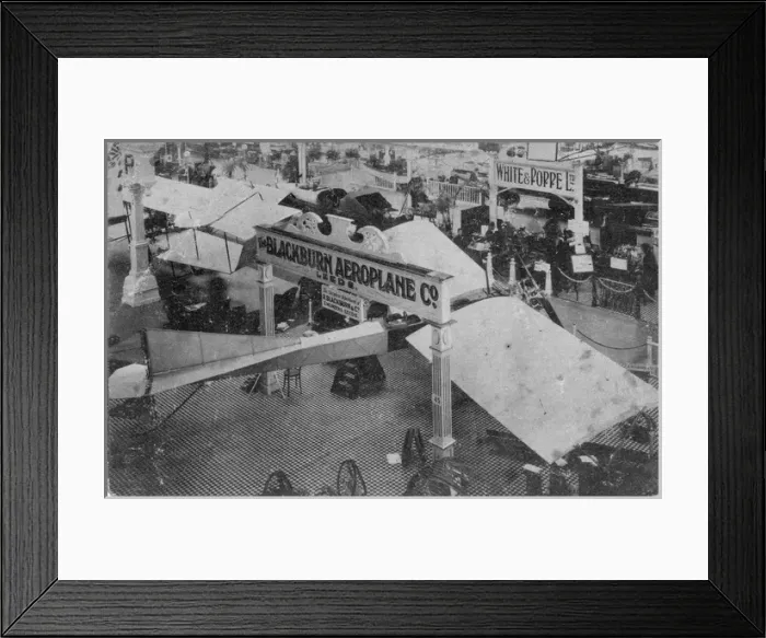Framed Print : Blackburn monoplane at the Olympia Aero Show in March 1911 Framed Print : Blackburn monoplane at the Olympia Aero Show in March 1911
