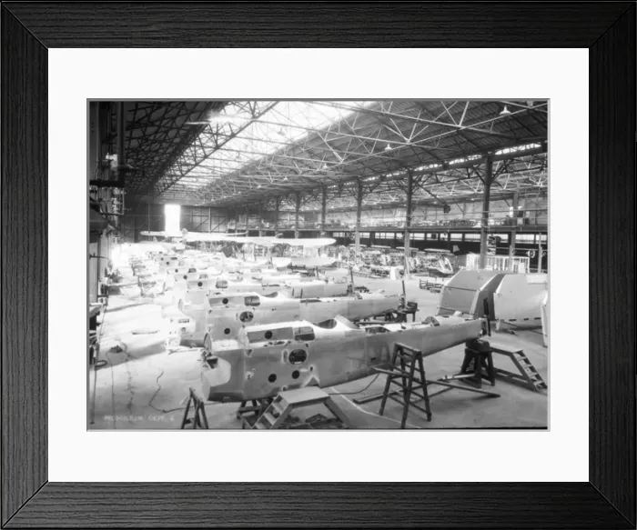 Framed Print : Blackburn B-6 Sharks in production Framed Print : Blackburn B-6 Sharks in production