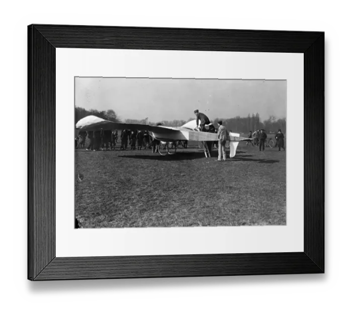 Framed Print : Bleriot V at Bagatelle 27 March 1907 Framed Print : Bleriot V at Bagatelle 27 March 1907