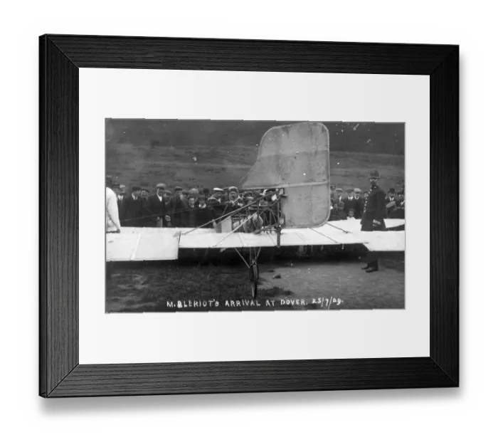 Framed Print : The Bleriot XI showing its flotation cylinder Framed Print : The Bleriot XI showing its flotation cylinder