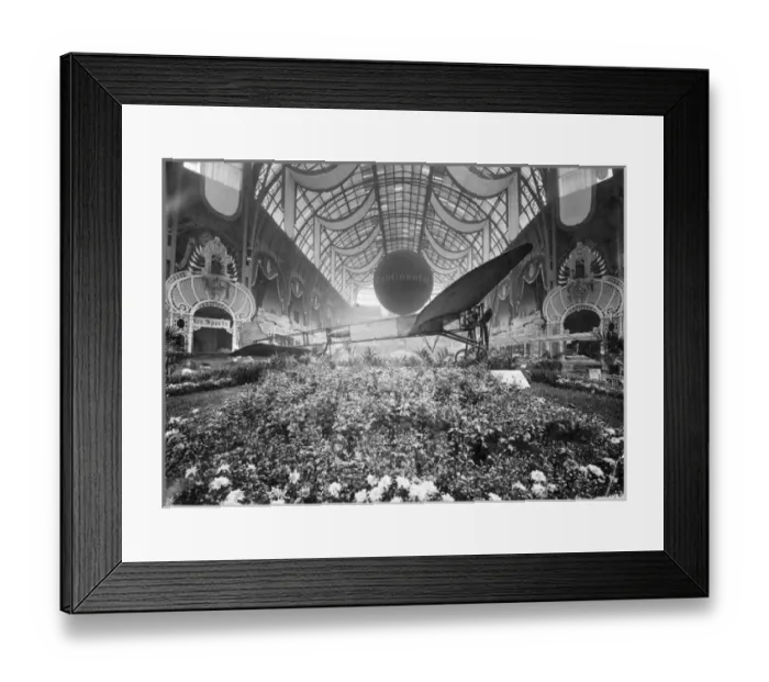 Framed Print : The cross-Channel Bleriot XI at the Salon Aeronautique