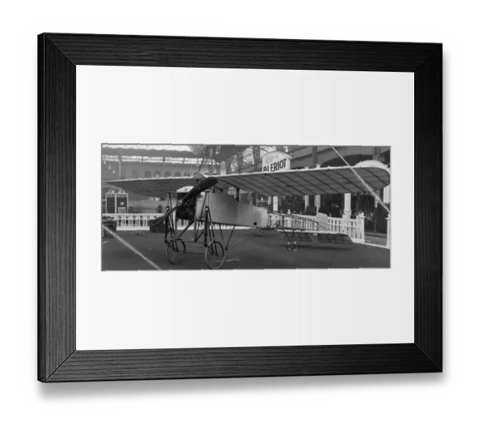 Framed Print : Bleriot XI Gouin parasol at the Olympia Show Framed Print : Bleriot XI Gouin parasol at the Olympia Show