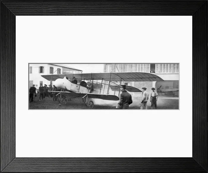 Framed Print : Perreyon demonstrates the Bleriot XL in the summer of 1913 Framed Print : Perreyon demonstrates the Bleriot XL in the summer of 1913