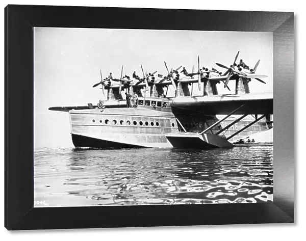 The first Dornier DoX on the water