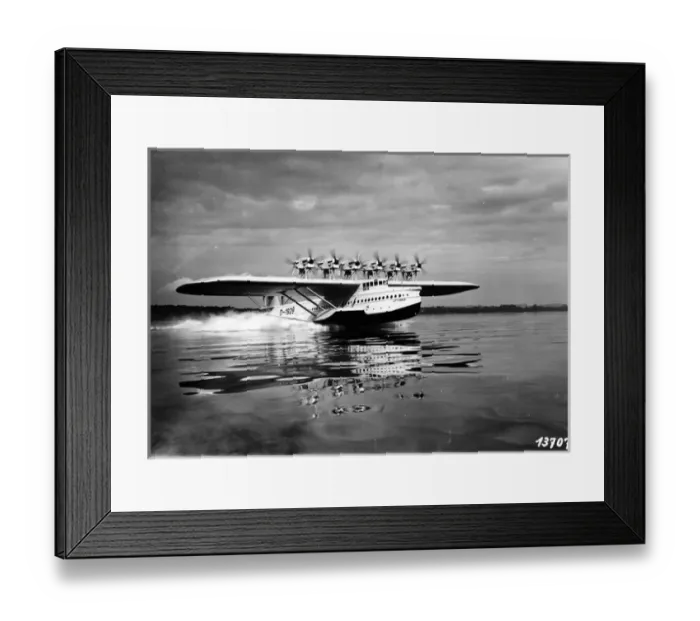 Framed Print : Dornier DoX-1b D-1929 in Lufthansa markings Framed Print : Dornier DoX-1b D-1929 in Lufthansa markings